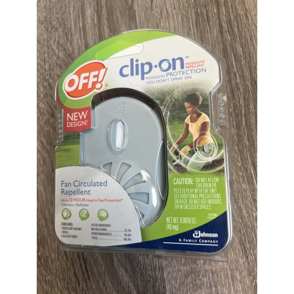 OFF! Clip-on Mosquito Repellent Fan Starter Circulating New
